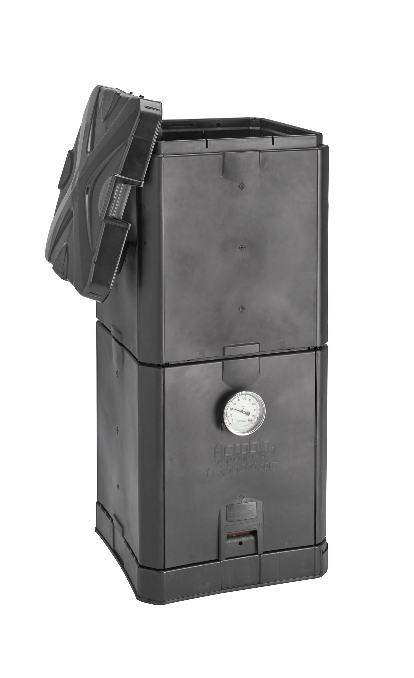 Lämpökompostori Aerobin 200L musta