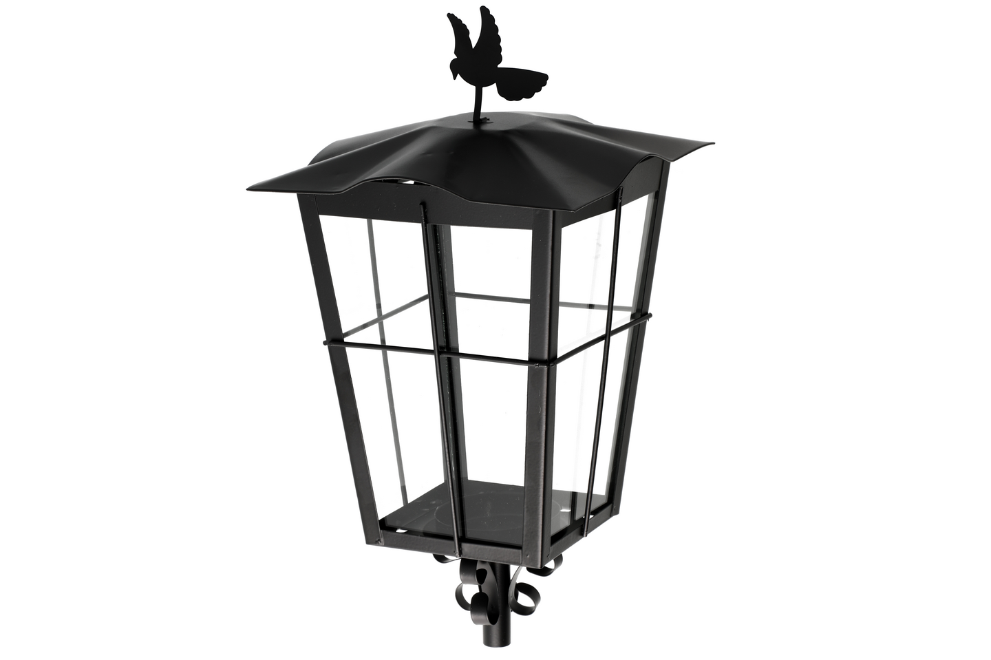 Hautalyhty musta lintu ja risti