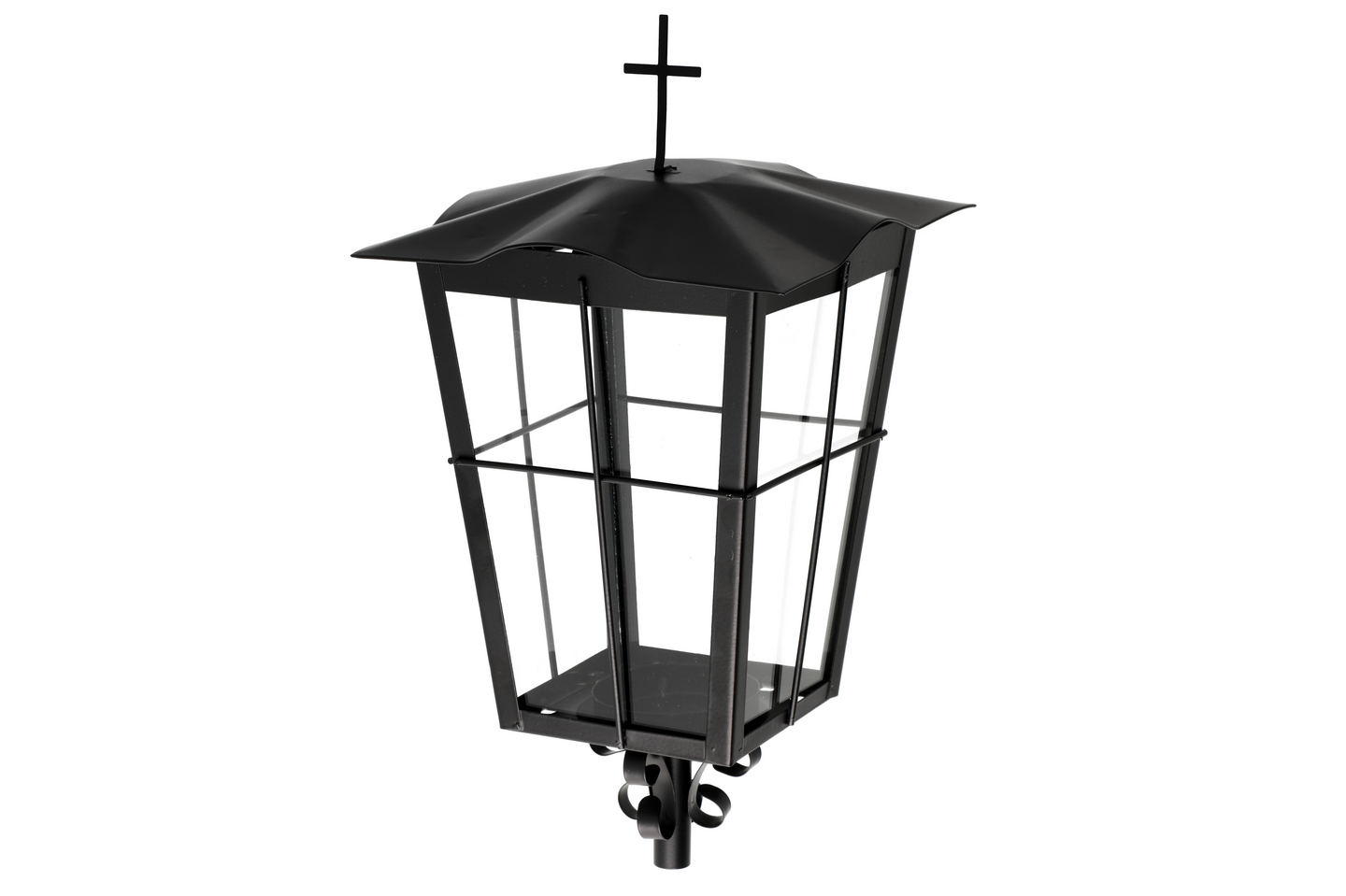 Hautalyhty musta lintu ja risti