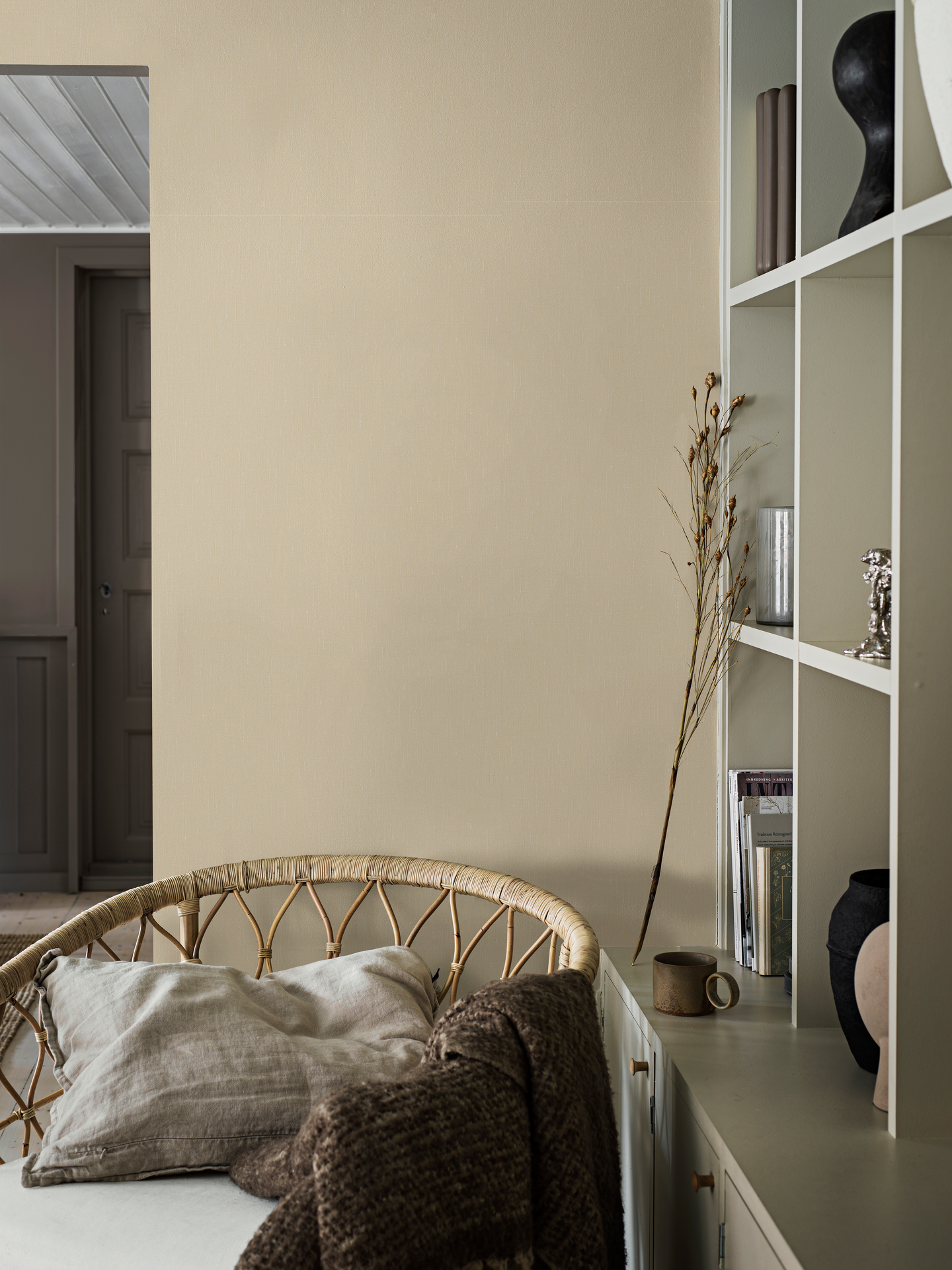 Kuitutapetti Boråstapeter Linen 4337 Summer Yellow 10,05m