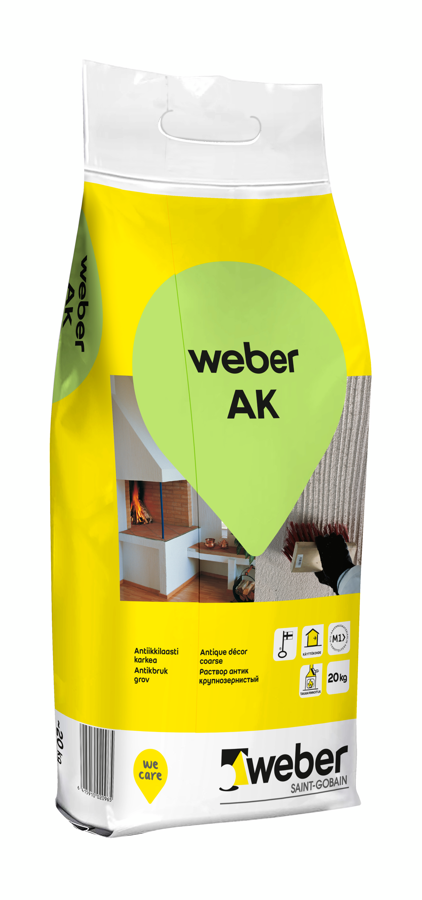Antiikkilaasti Weber karkea AK 20kg