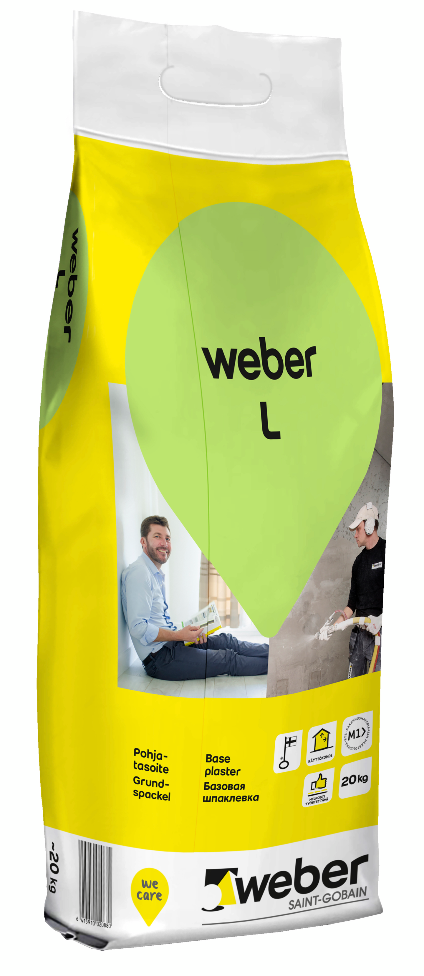 Pohjatasoite Weber L 20kg
