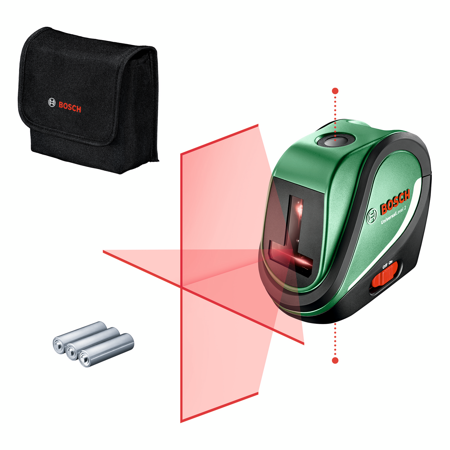 Ristilinjalaser Bosch UniversalLevel 2