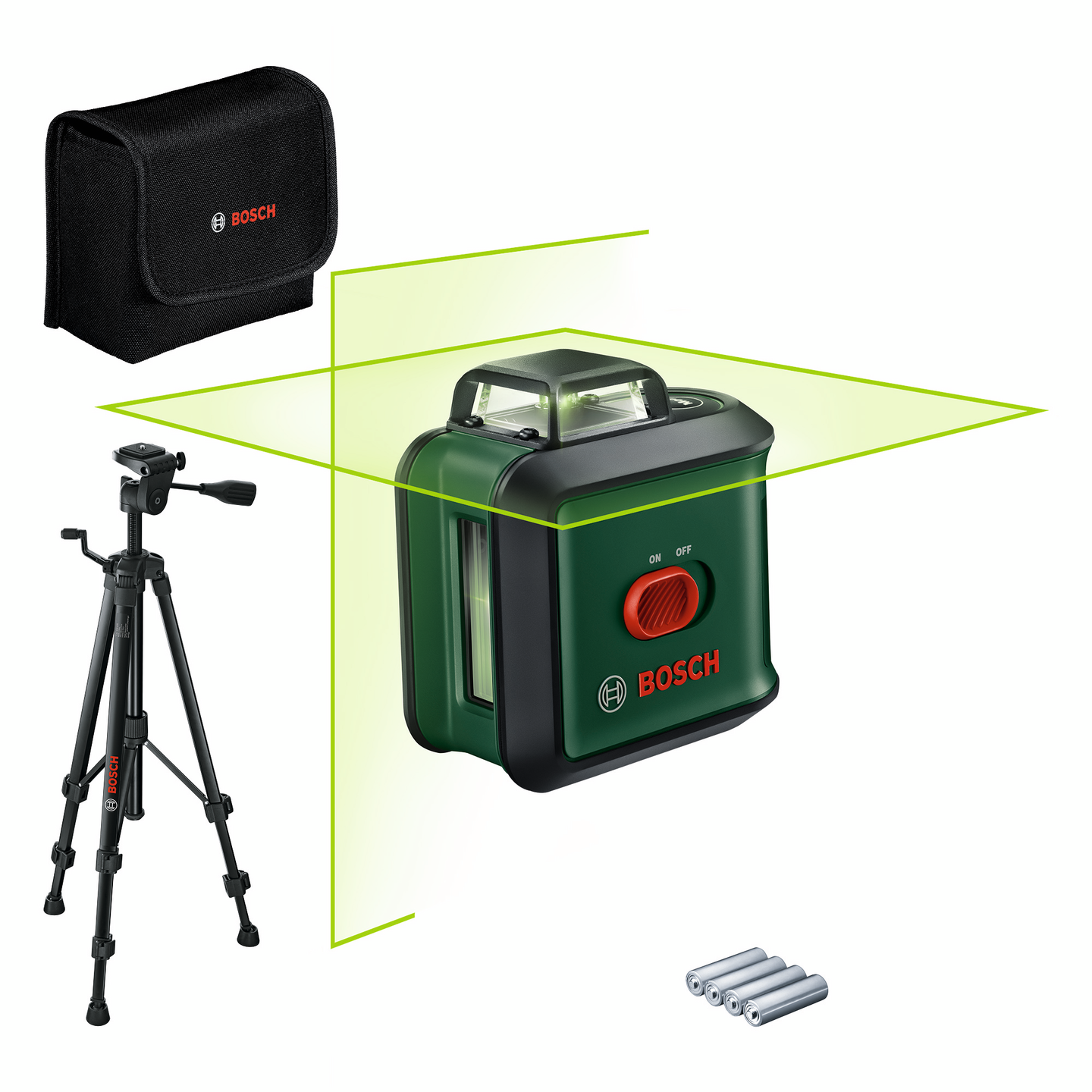 Ristilinjalaser Bosch UniversalLevel 360 setti