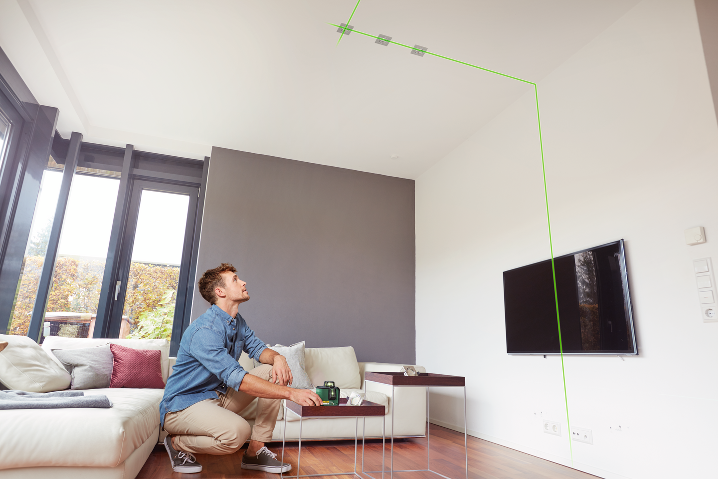 Ristilinjalaser Bosch AdvancedLevel 360