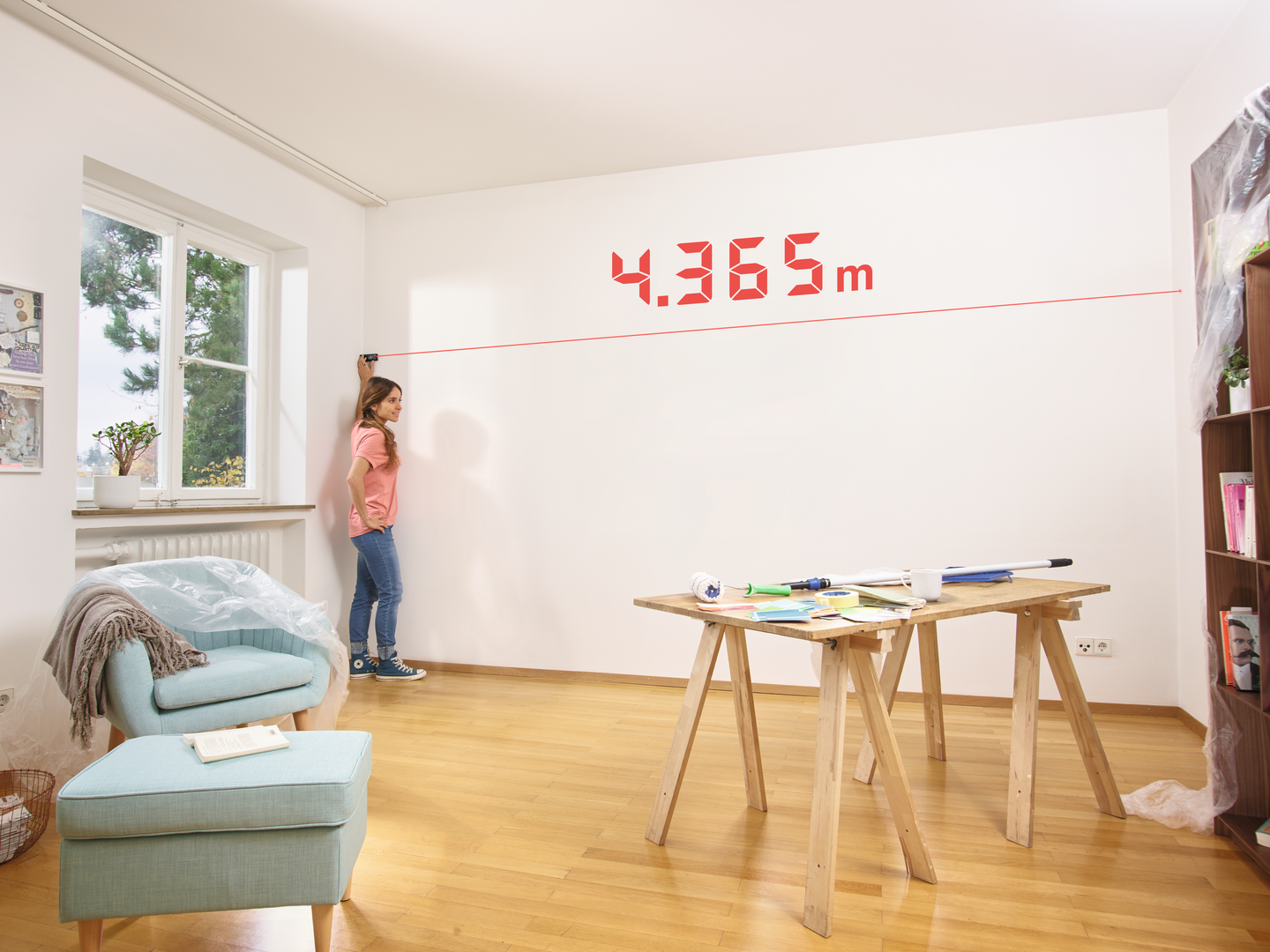 Lasermittalaite Bosch Zamo IV setti