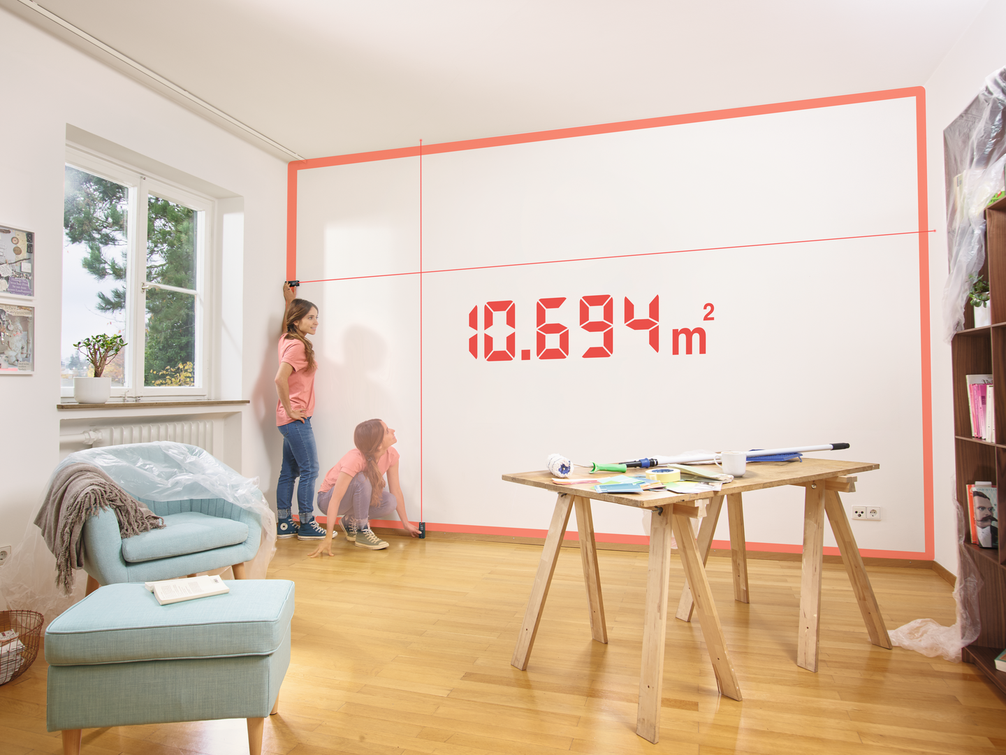 Lasermittalaite Bosch Zamo IV basic