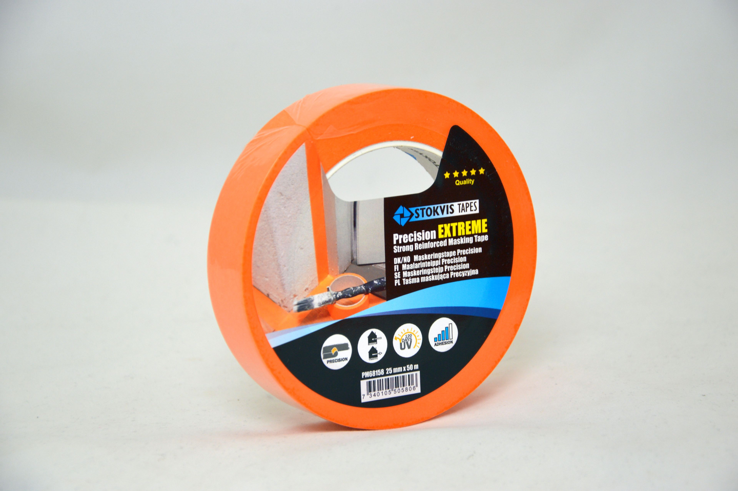 Maalarinteippi Precision Extreme Stokvis 25mmx50m