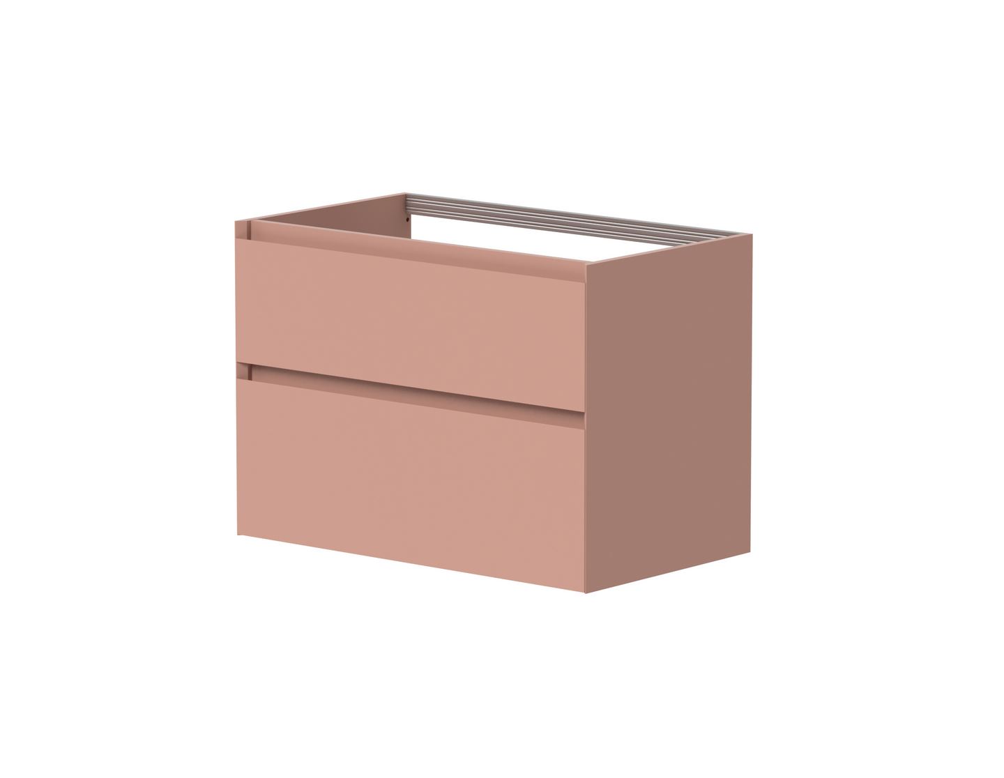 Allaskaappi Cello Bay L79cm S46cm K56 cm roosa 2 vetolaatikkoa