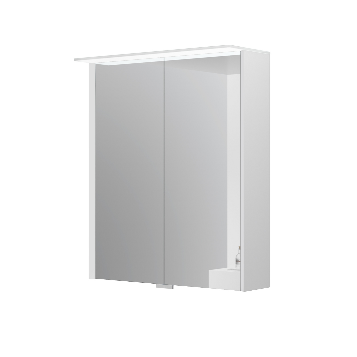 Peilikaappi Cello Bay LED L60 S14,6 K71 cm valkoinen IP44 pistorasia