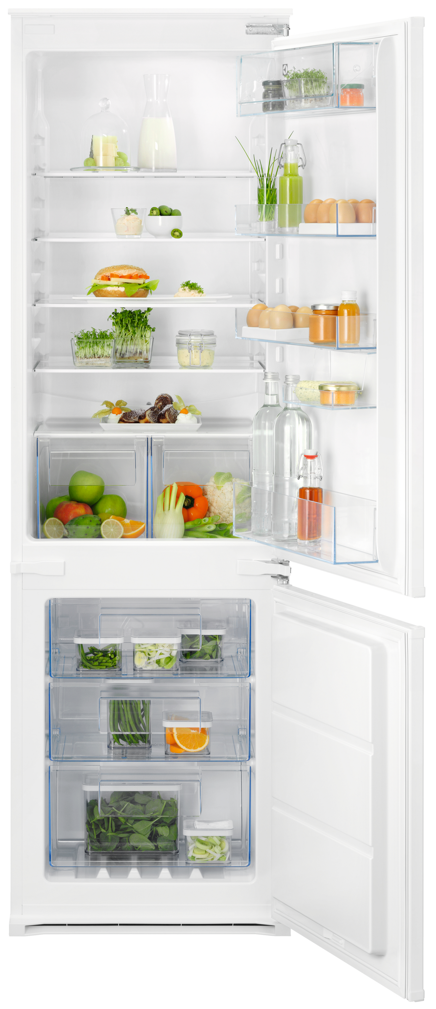 Jääkaappi-pakastin Electrolux ENT6NE18S integroitava