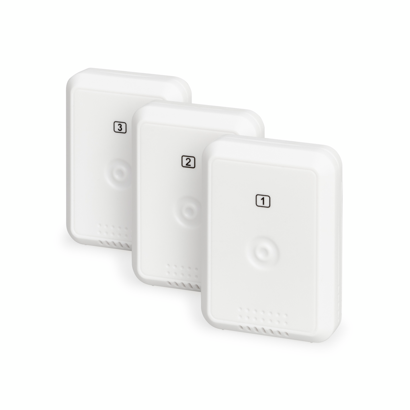 Langaton lämpö- ja kosteusmittari 7450, kolme lähetintä