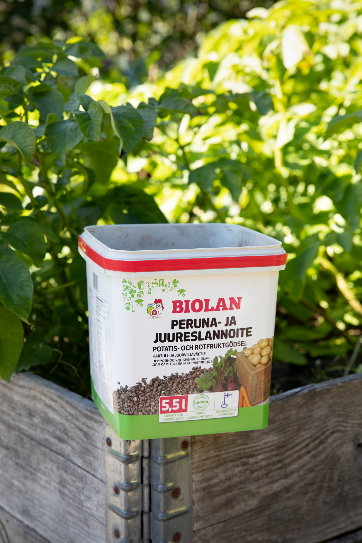 Peruna- ja juureslannoite Biolan 5,5l