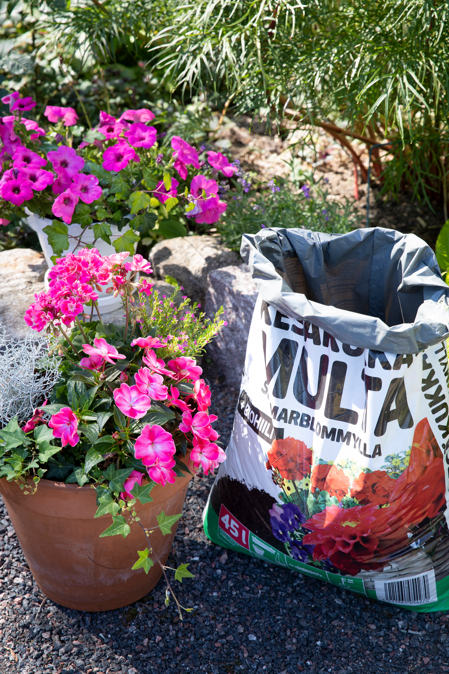 Kesäkukkamulta Biolan 45l