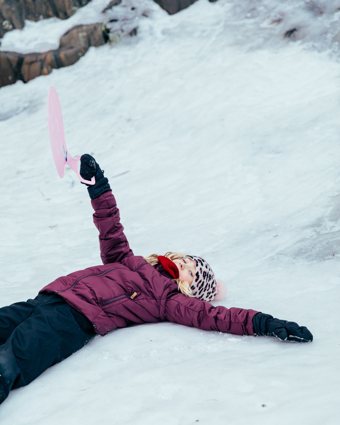 Lumiliukuri Plastex 33cm roosa