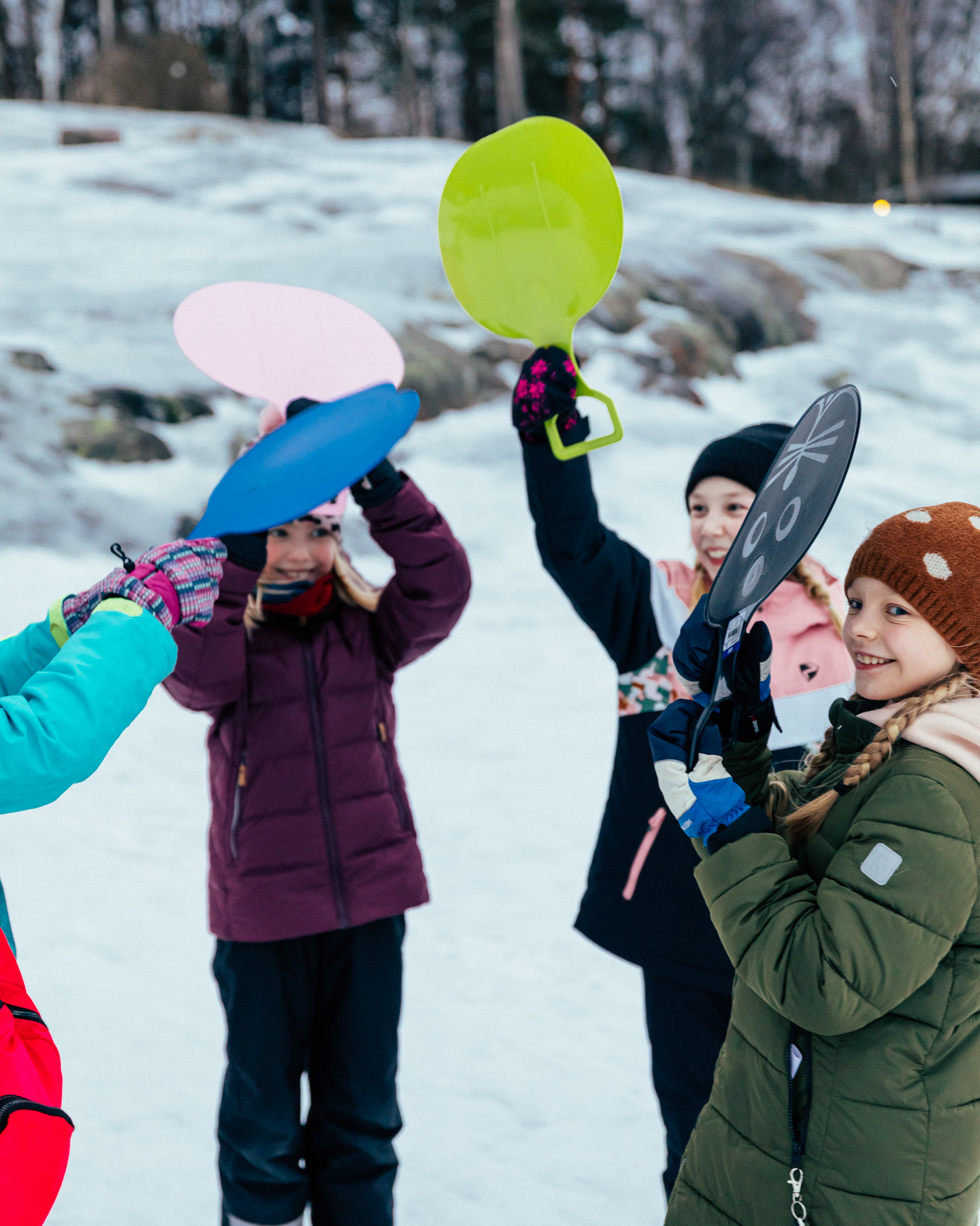 Lumiliukuri Plastex 33cm sininen