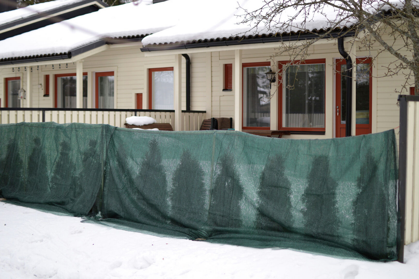 Varjostusverkko vihreä 2x50m rulla