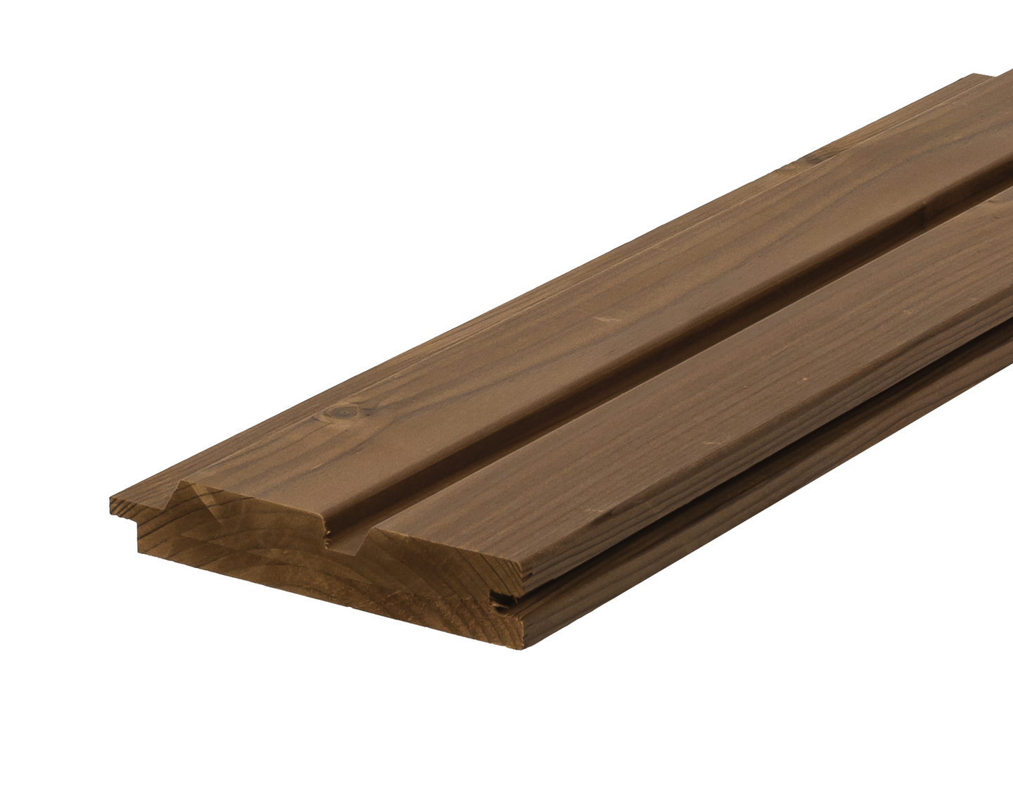 Paneeli Luna Dual 26x142 lämpökäsitelty kuusi