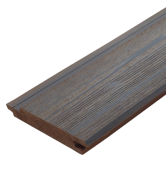 Paneeli Luna Pure 20x142 harjattu harmaa lämpökäsitelty kuusi