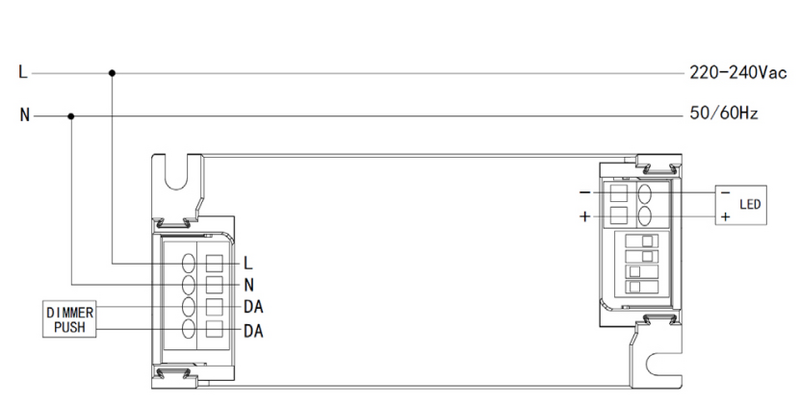 Alasvalo Ensto Carnival CAR105ED IP44 8W 830/840 Dali
