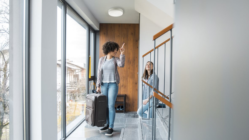 Yleisvalaisin Ensto Lumo IP44 9W 830/840 PC BL