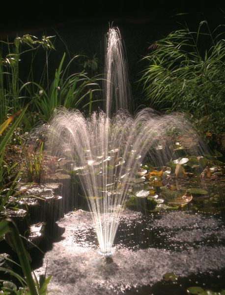 Suihkusuutin LED-Jet Vulcano 1/2" Led valolla