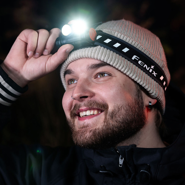 Otsalamppu Fenix HM65R Superraptor 2 ladattava 1500 lm