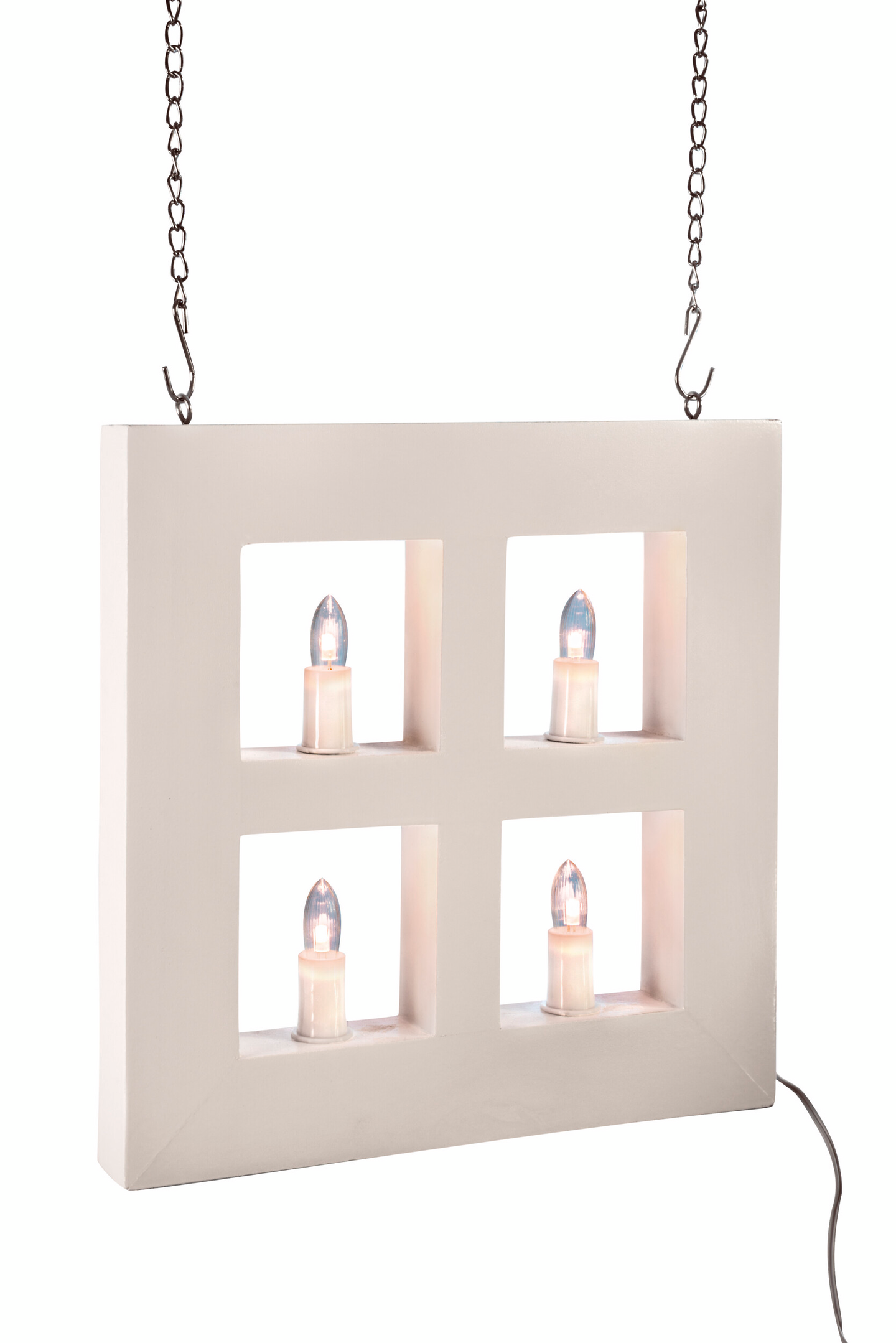 Led-ikkuna Airam valkoinen 25x25cm