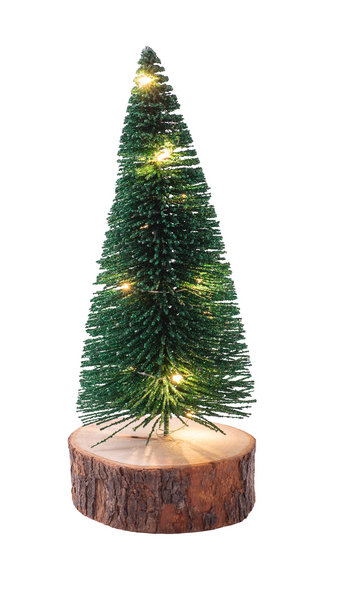 Pöytäkoriste Airam kuusi 24,5cm b/0 timer