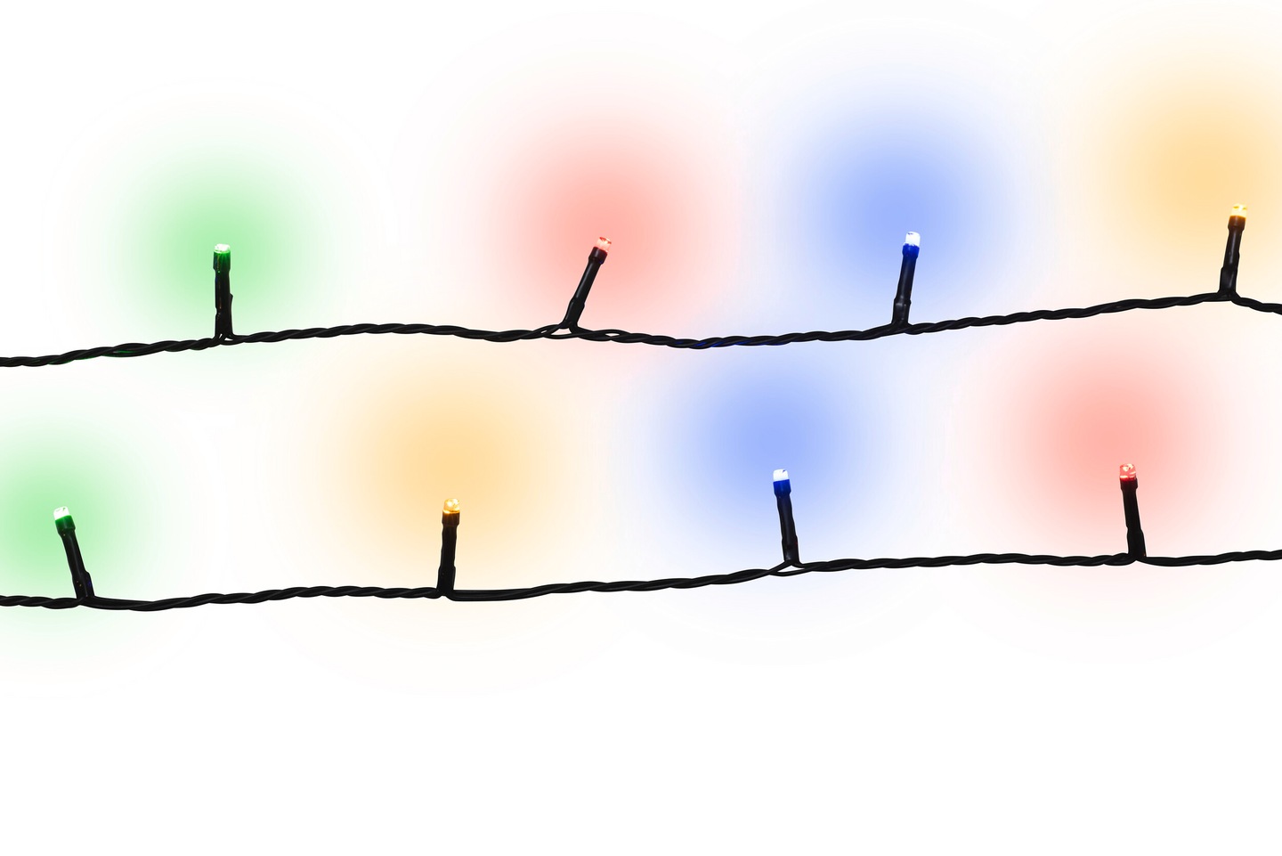 Valosarja Airam SmartHome 24m 240 lediä lämmin valkoinen/värimix