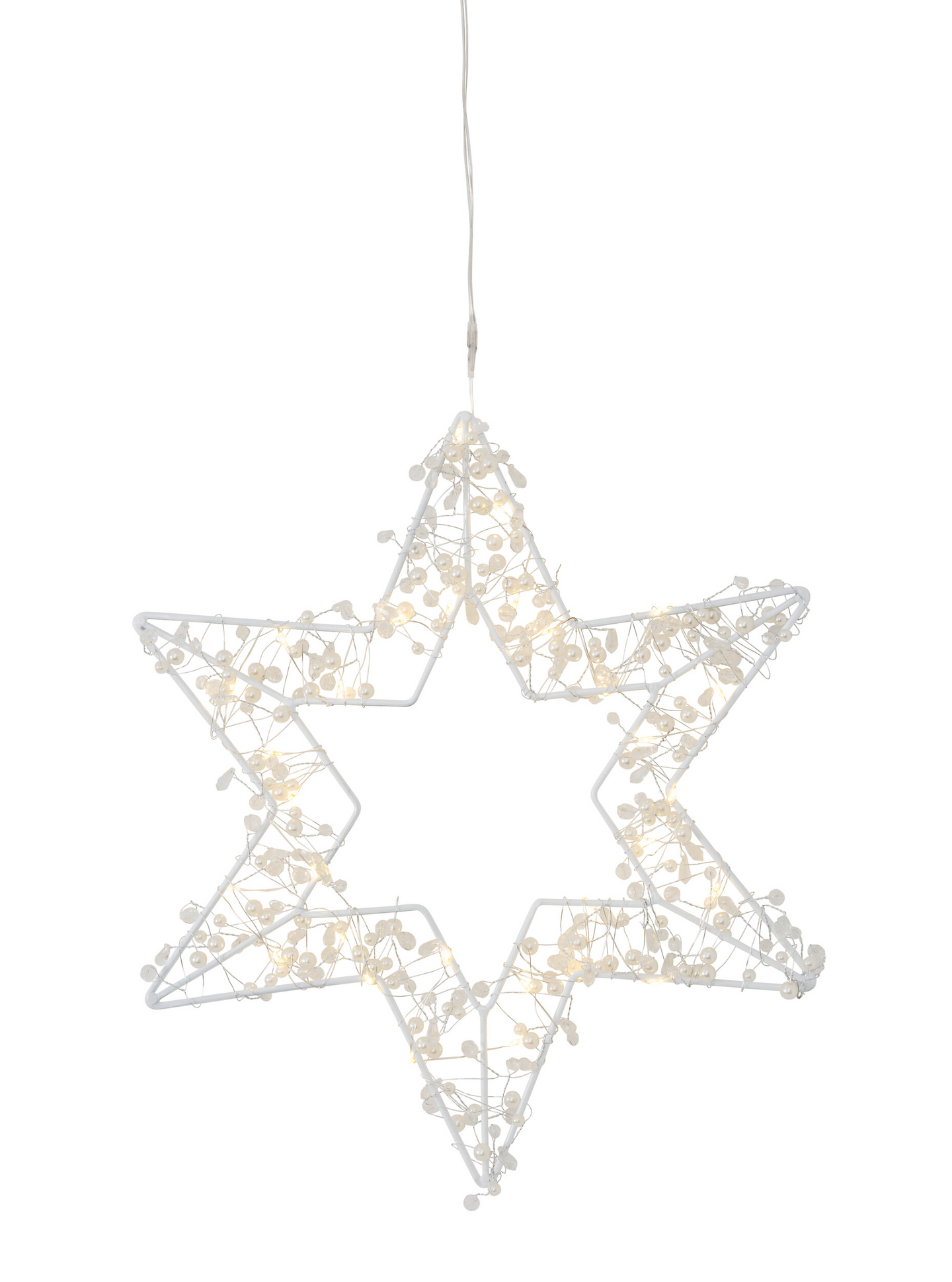 Ikkunatähti Airam Beryl 35cm valkoinen