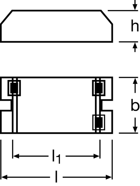 Elektroninen liitäntälaite LEDVANCE QT-ECO1x4-16S