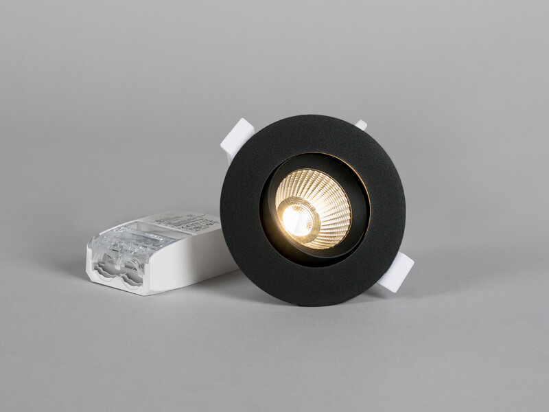 Alasvalo Optic G2 Quick ISO Tilt IP44 500lm 6W 930 himmennettävä musta