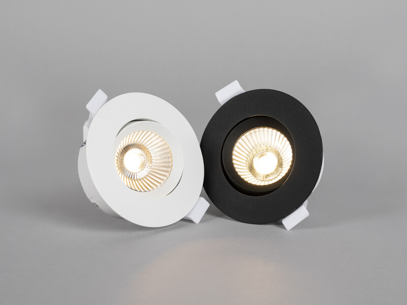 Alasvalo Optic G2 Quick ISO Tilt IP44 530lm 6W 940 himmennettävä musta