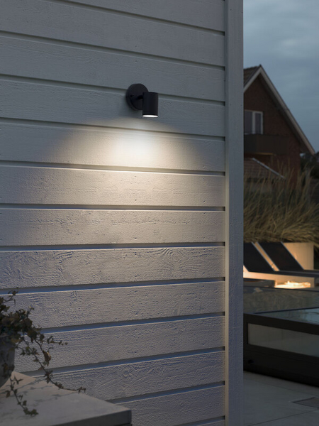 Ulkoseinävalaisin Modena 7534-750 IP44 4W musta