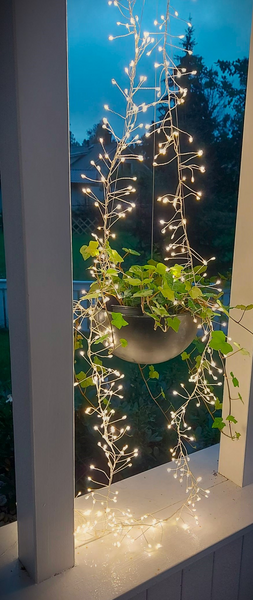 Valosarja CELLO Cluster 480led hopea IP44