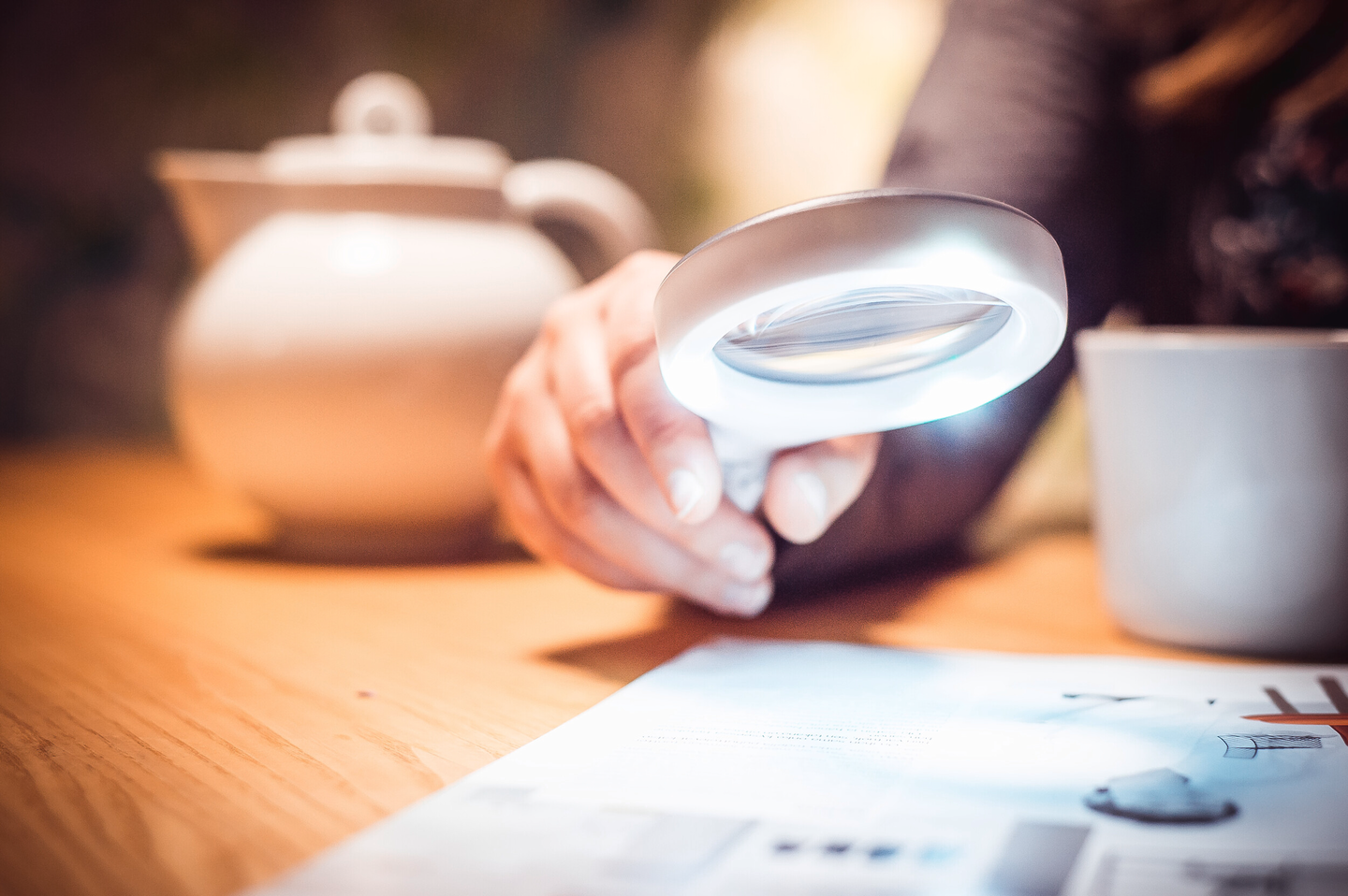 Suurennuslasi Airam 3 Ledillä