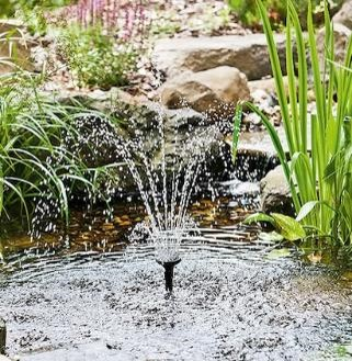 Suihkulähdepumppu Solar SP150-00