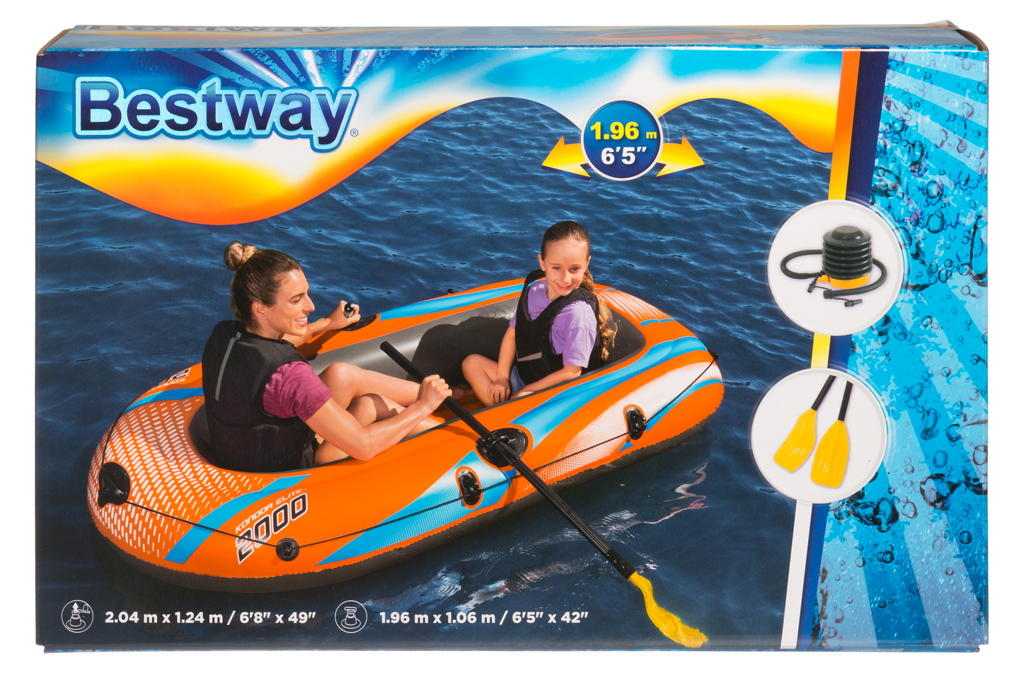 Kumivenesetti Bestway Kondor 2000 Elite