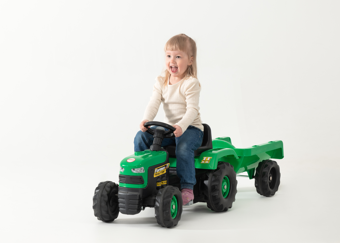 Polkutraktori ja peräkärry