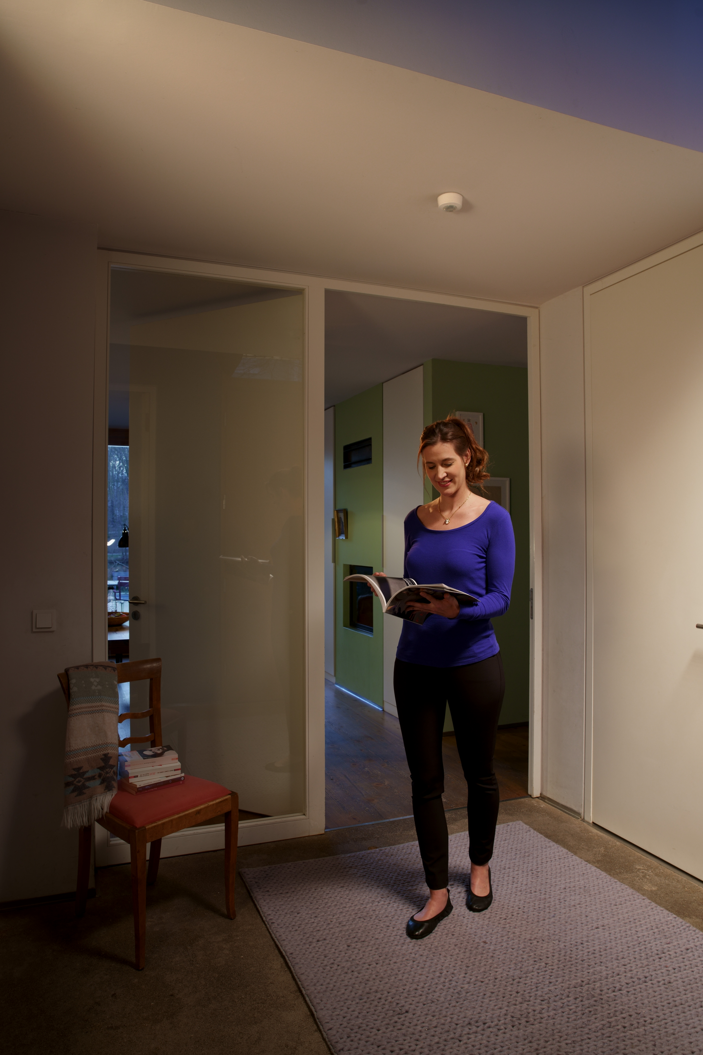 Liiketunnistin LEDVANCE Ceiling Sensor IP44 360D valkoinen