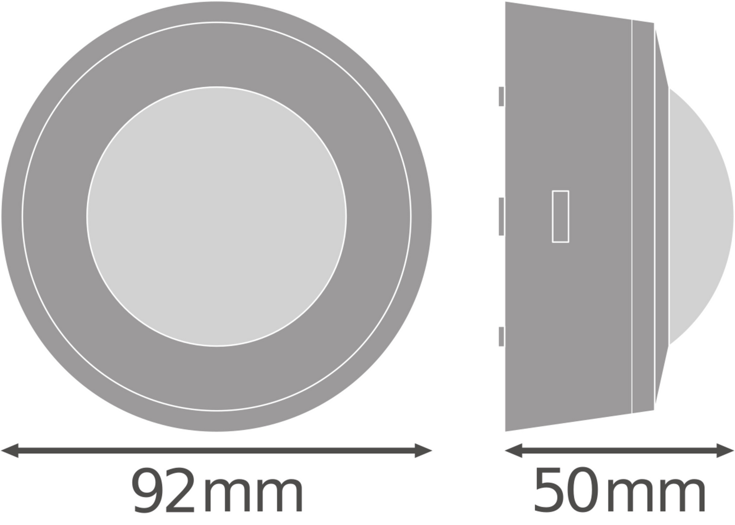 Liiketunnistin LEDVANCE Ceiling Sensor IP44 360D valkoinen