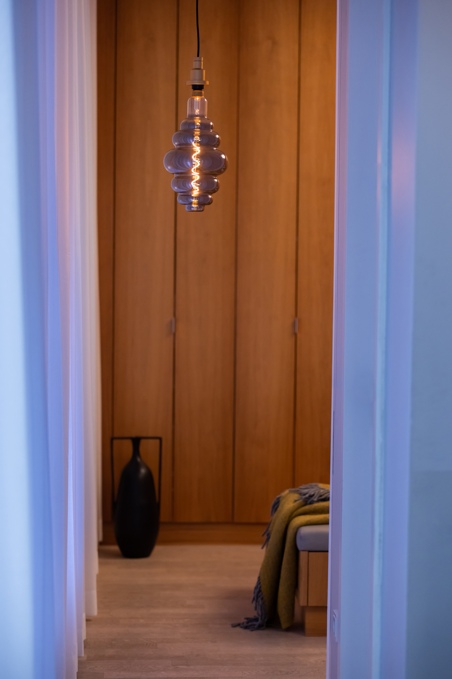 Sisustuslamppu LEDVANCE Vintage 1906 Nest Smoke 100lm E27 himmennettävä