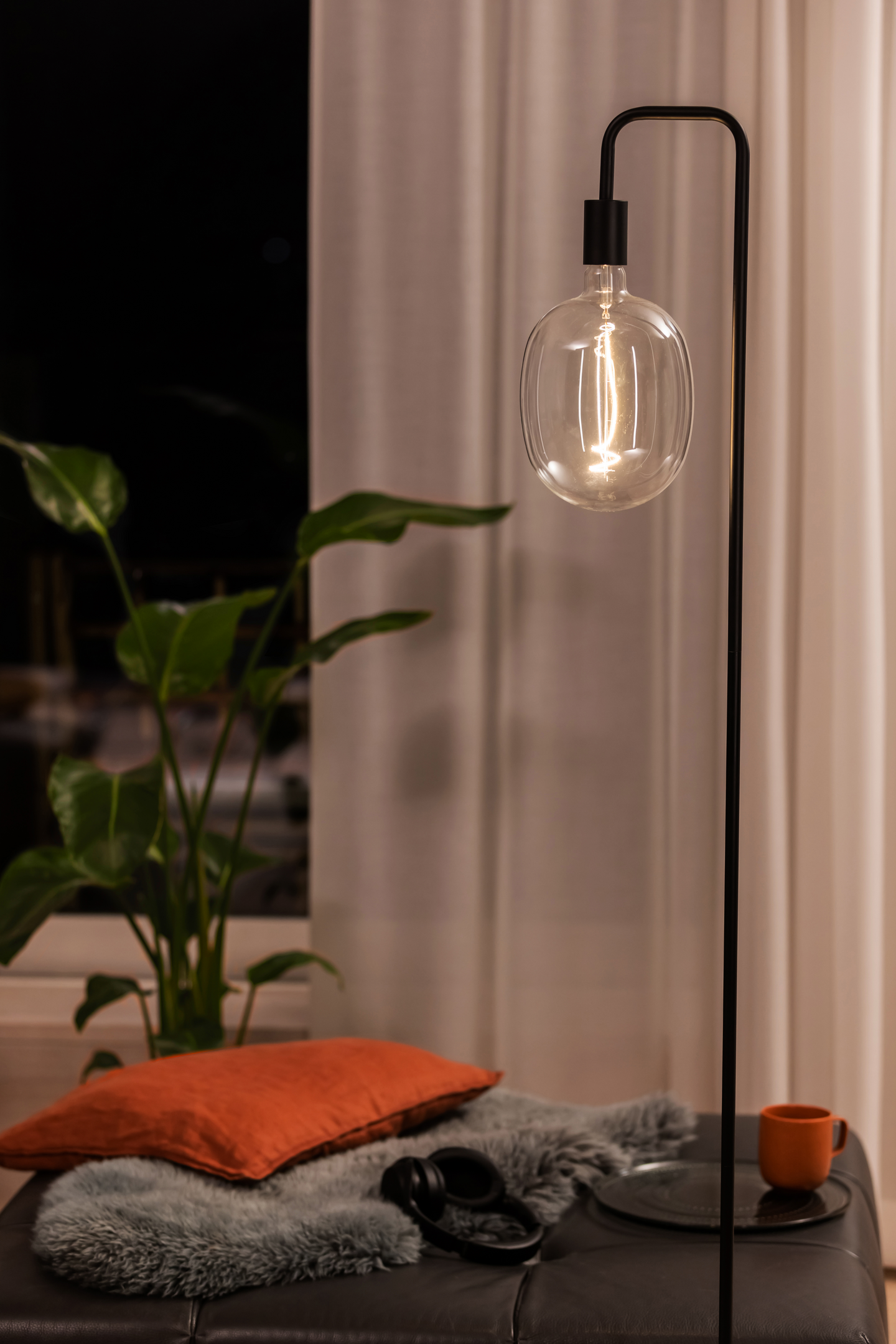 Sisustuslamppu LEDVANCE Vintage 1906 Ballon Clear 400lm E27 Dim