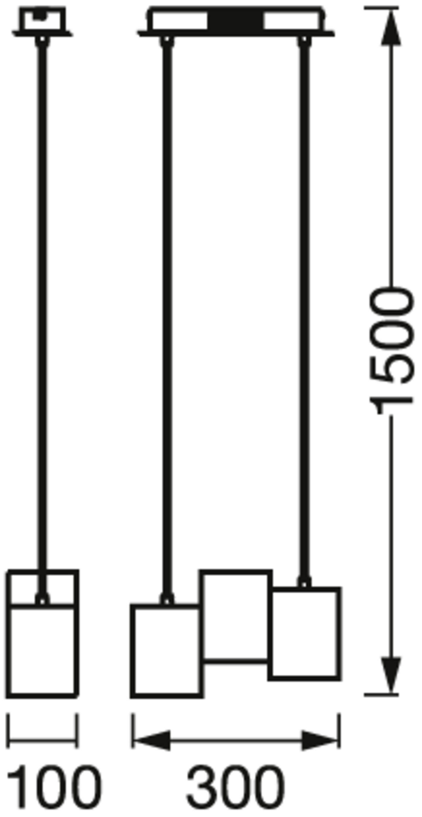 Riippuvalaisin LEDVANCE SMART+  WiFi Wood 1200lm TW