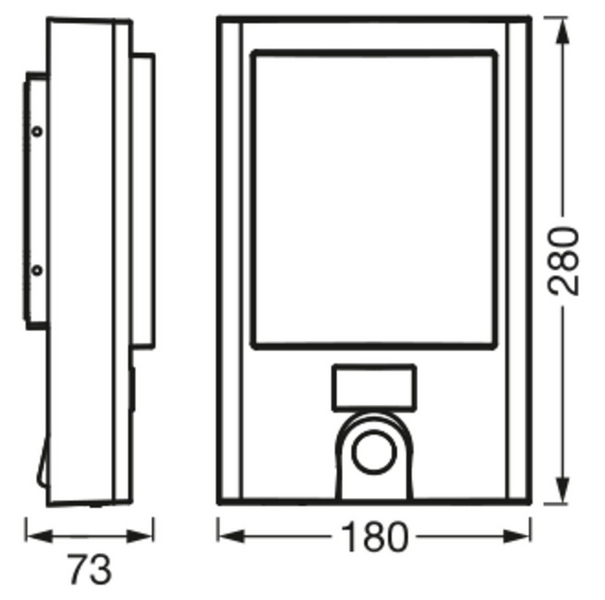 Ulkoseinävalaisin LEDVANCE Smart+ wifi kamera