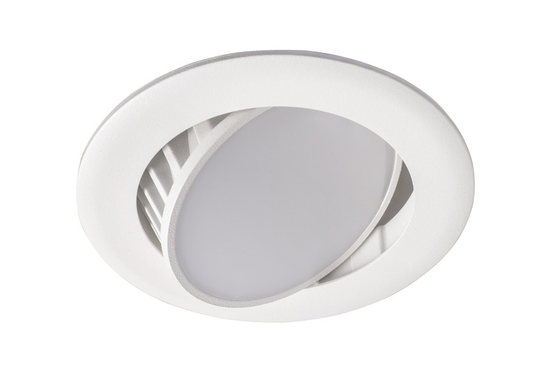 Alasvalo Airam Slim Duo Tilt 8W 830/840 IP44/IP20 DIM ACO valkoinen