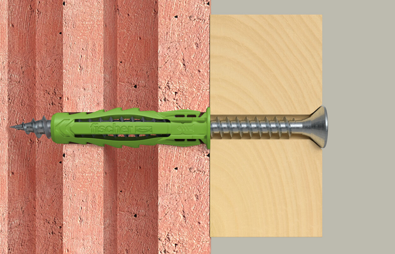 Nailontulppa fischer SX Plus Green 5x25mm 50kpl