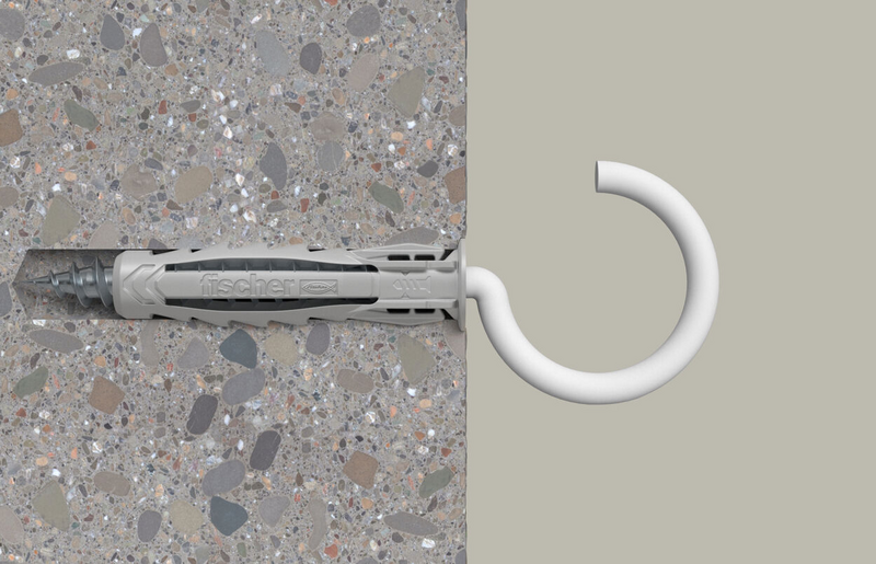 Nailontulppa fischer SX Plus 6x30mm RH 4kpl pyörökoukuilla