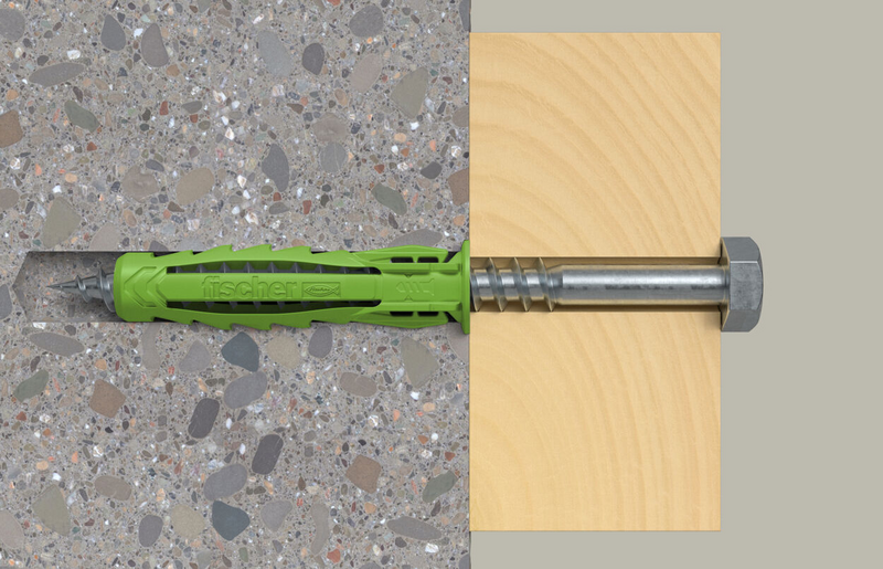 Nailontulppa fischer SX Plus Green 12x60mm 6kpl